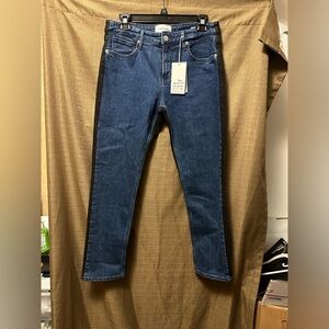 NWT Dear John Blaire High Rise Ankle Slim Straight Jeans Mood Size 28